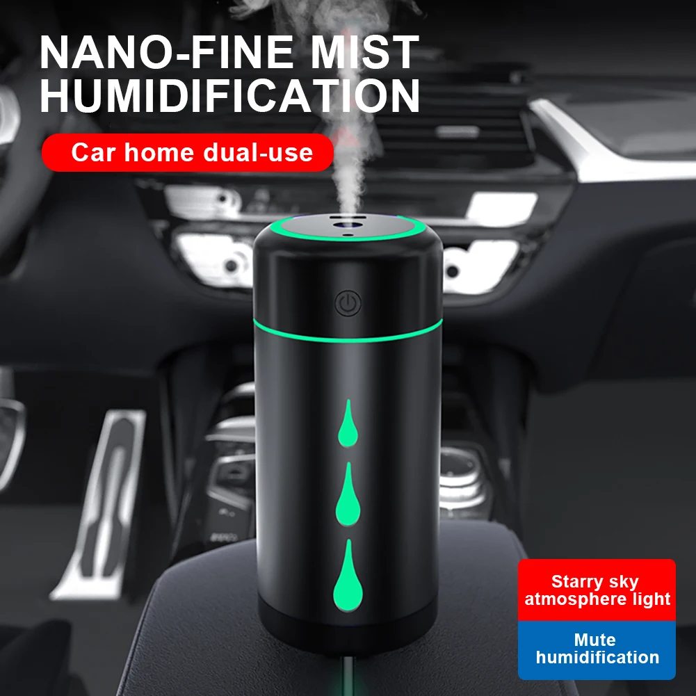 Portable Car Humidifier Air Humidifier Essential Oil Diffuser air freshener With LED Night Lamp Starry Sky Light For Home Auto
Portable Car Humidifier Air Humidifier Essential Oil Diffuser air freshener With LED Night Lamp Starry Sky Light For Home Auto