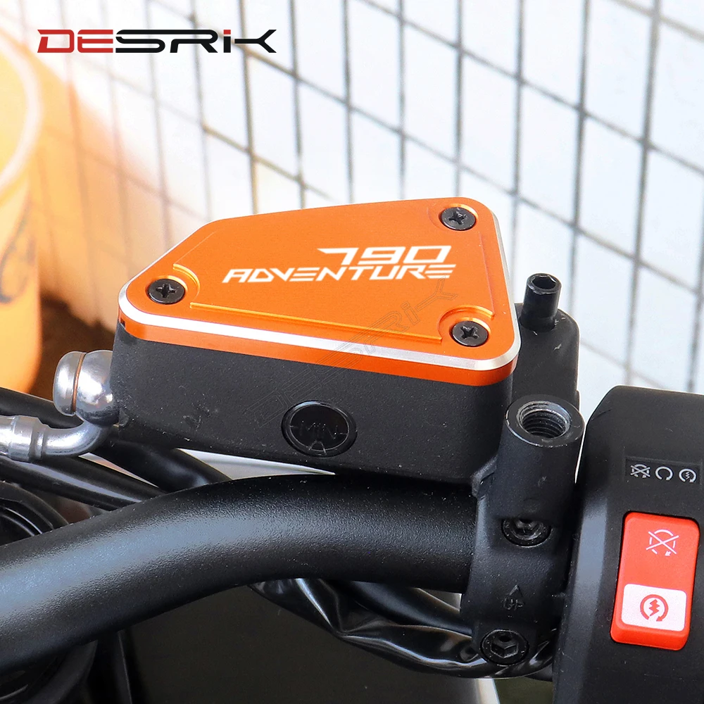 Motorcycle CNC Aluminum Front Brake Fluid Reservoir Cover For KTM 790 Adventure R/S 2019 2020 Accessories
Motorcycle CNC Aluminum Front Brake Fluid Reservoir Cover For KTM 790 Adventure R/S 2019 2020 Accessories