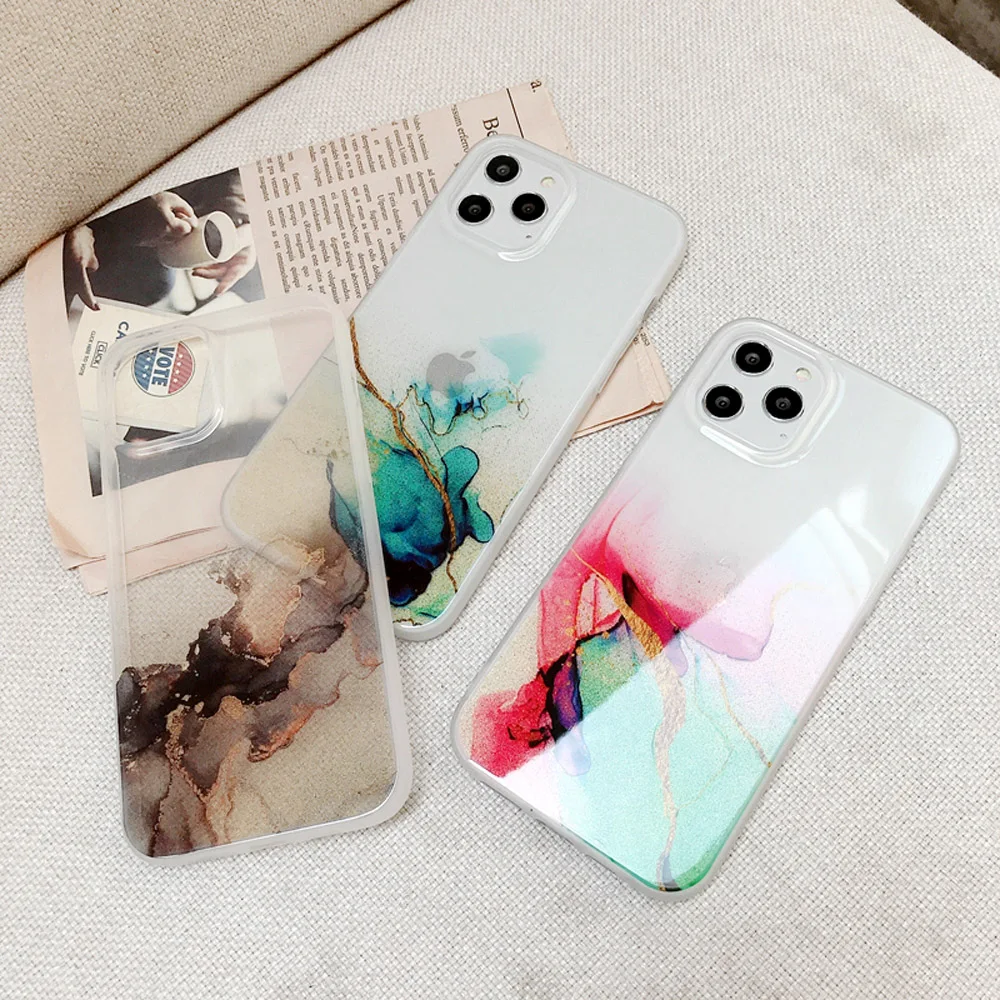 Watercolor Painting Phone Case for IPhone 12 11 Pro X XR Max Mini Film Clear Shockproof Cover for IPhone 8 7 Plus XS Max Coque
Watercolor Painting Phone Case for IPhone 12 11 Pro X XR Max Mini Film Clear Shockproof Cover for IPhone 8 7 Plus XS Max Coque