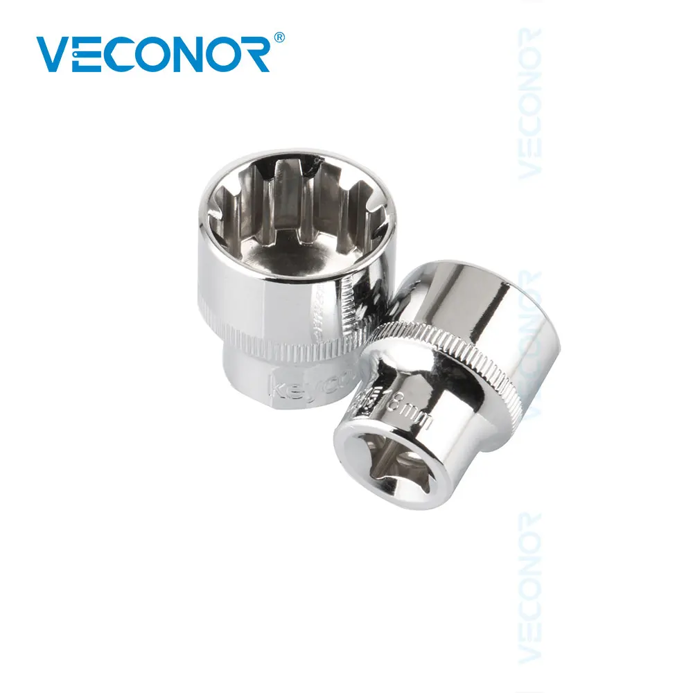 3/8" Square Drive 12pt Socket Bit Ratchet Wrench Socket Power Tool Accessories CRV 6 to 24mm
3/8" Square Drive 12pt Socket Bit Ratchet Wrench Socket Power Tool Accessories CRV 6 to 24mm