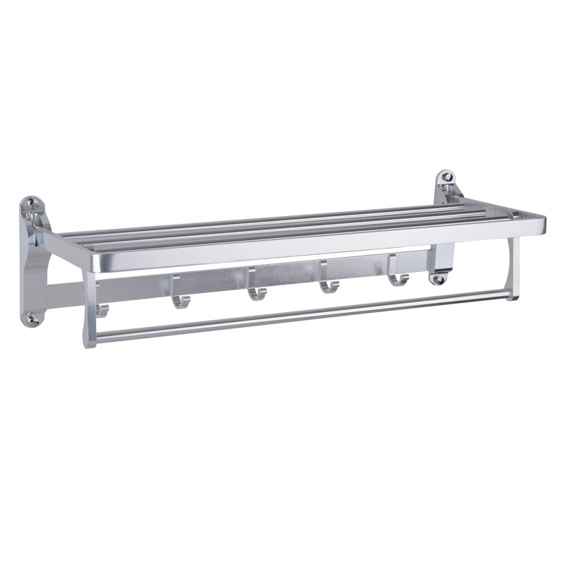 Towel Holder Bathroom Space Aluminum Hanger Fold Matt Bath Towel Rack Wall Mount Washroom Shelf Double Towel Rail Para
Towel Holder Bathroom Space Aluminum Hanger Fold Matt Bath Towel Rack Wall Mount Washroom Shelf Double Towel Rail Para