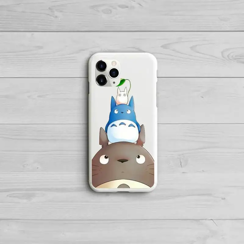 Cartoon Ghibli Miyazaki Totoro Phone Case Candy Color White for iPhone 11 pro XS MAX 8 7 6 6S Plus X 5S SE 2020 XR
Cartoon Ghibli Miyazaki Totoro Phone Case Candy Color White for iPhone 11 pro XS MAX 8 7 6 6S Plus X 5S SE 2020 XR