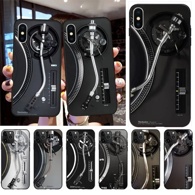 Turntables DJ black Phone Case Hull for iPhone 11 pro XS MAX 8 7 6 6S Plus X 5S SE 2020 XR case
Turntables DJ black Phone Case Hull for iPhone 11 pro XS MAX 8 7 6 6S Plus X 5S SE 2020 XR case