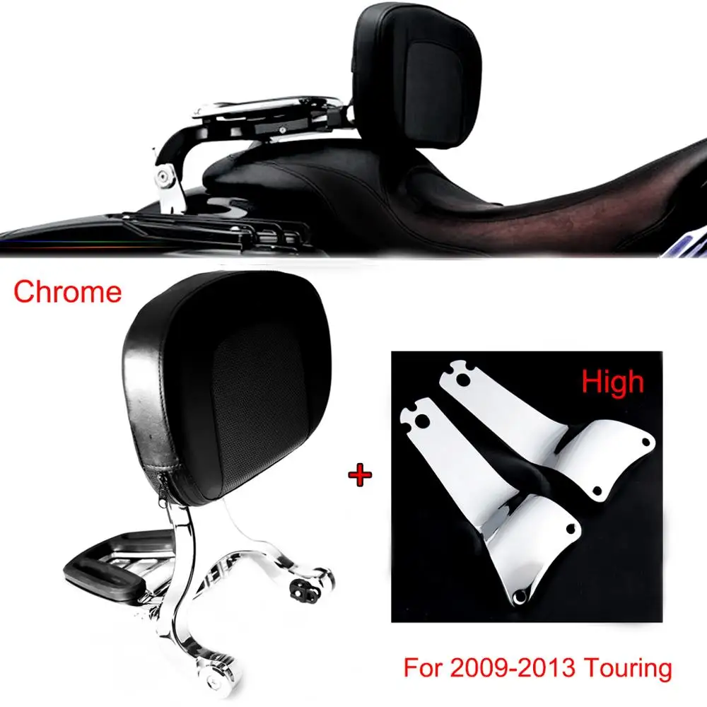 Высокое фиксированное Крепление и спинка пассажира водителя для моделей Harley Touring Road King Street Glide FLHX FLHR 2009-2013
Высокое фиксированное Крепление и спинка пассажира водителя для моделей Harley Touring Road King Street Glide FLHX FLHR 2009-2013
