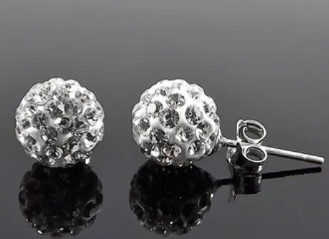Can Mix Color DHL Free 10mm new crystal Stud Earrings Micro Pave Disco Ball Clay crystal Earring Studs dtg3 earrings
Can Mix Color DHL Free 10mm new crystal Stud Earrings Micro Pave Disco Ball Clay crystal Earring Studs dtg3 earrings