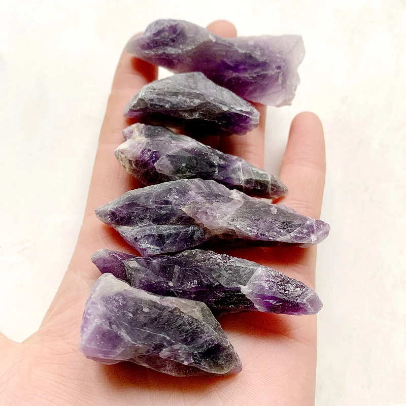 Amethyst Point Crystal Raw Stones Minerals Specimen Natural Rough Stones Home Fish Tank Ornament 1pc
Amethyst Point Crystal Raw Stones Minerals Specimen Natural Rough Stones Home Fish Tank Ornament 1pc