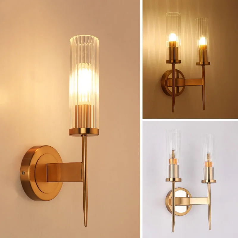 Modern Glass LED Wall Lamp Living Room Hotel Bedroom Bedside Lamp Sconce Wall Lights European Wall Sconce Light Fixture 
Modern Glass LED Wall Lamp Living Room Hotel Bedroom Bedside Lamp Sconce Wall Lights European Wall Sconce Light Fixture