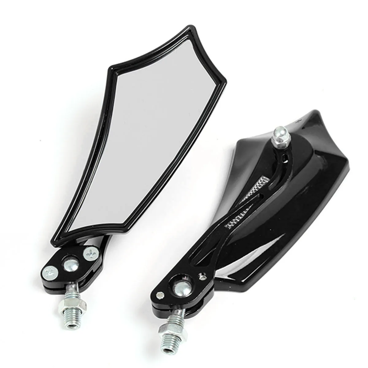 2pcs/set Universal Motorcycle Rearview Mirrors 360° Rotation Motorbike Scooter Side Mirrors 8 & 10mm Thread
2pcs/set Universal Motorcycle Rearview Mirrors 360° Rotation Motorbike Scooter Side Mirrors 8 & 10mm Thread