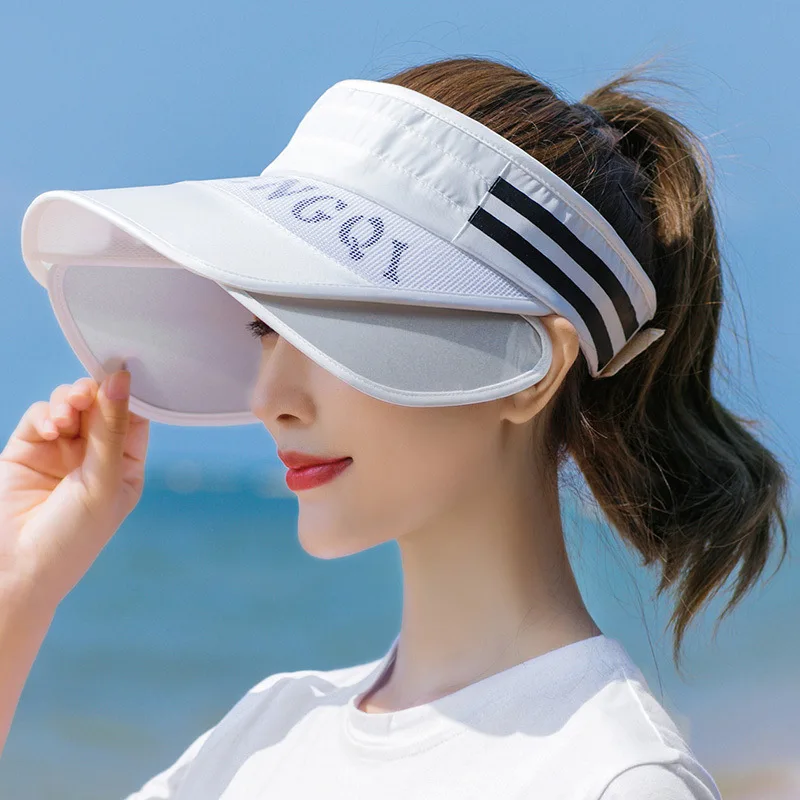 QJHH Baseball Cap Ladies Big Along Sunscreen Rally Board Retractable Sunscreen Hat Outdoor Sports Black Simple Empty Top Hat 
QJHH Baseball Cap Ladies Big Along Sunscreen Rally Board Retractable Sunscreen Hat Outdoor Sports Black Simple Empty Top Hat