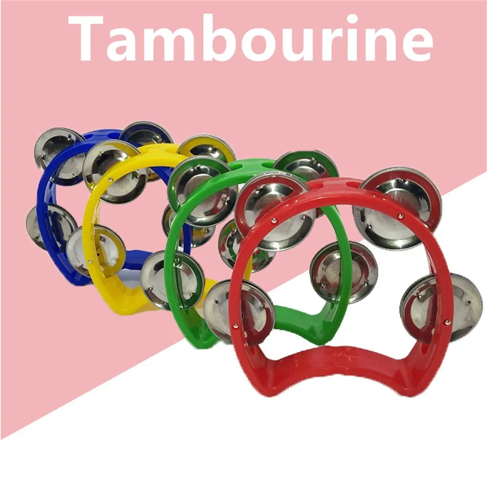 Handbell Held Tambourine Metal Bell Plastic Rattle Ball Percussion Game Orff Musical Instruments For Beginner Education Toys
Handbell Held Tambourine Metal Bell Plastic Rattle Ball Percussion Game Orff Musical Instruments For Beginner Education Toys