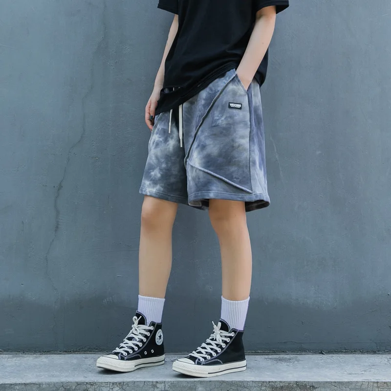 Tie Dye Shorts Streetwear Mens 2020 Hip Hop Casual Loose Short Pants Summer Fashion Trousers Vintage Patchwork WO273
Tie Dye Shorts Streetwear Mens 2020 Hip Hop Casual Loose Short Pants Summer Fashion Trousers Vintage Patchwork WO273