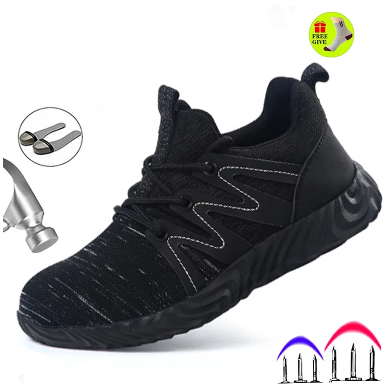 Fashion High Quality Steel Toe Cap Work Shoes Men's Casual Non-slip Sports Men's Boots Anti-smashing Anti-piercing Safety Shoes
Fashion High Quality Steel Toe Cap Work Shoes Men's Casual Non-slip Sports Men's Boots Anti-smashing Anti-piercing Safety Shoes