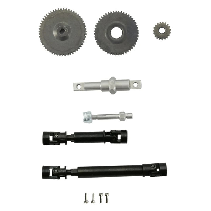 Metal Steel Drive Shaft with Metal Transmission Gearbox Gear with Shaft Upgrade Parts Accessories
Metal Steel Drive Shaft with Metal Transmission Gearbox Gear with Shaft Upgrade Parts Accessories
