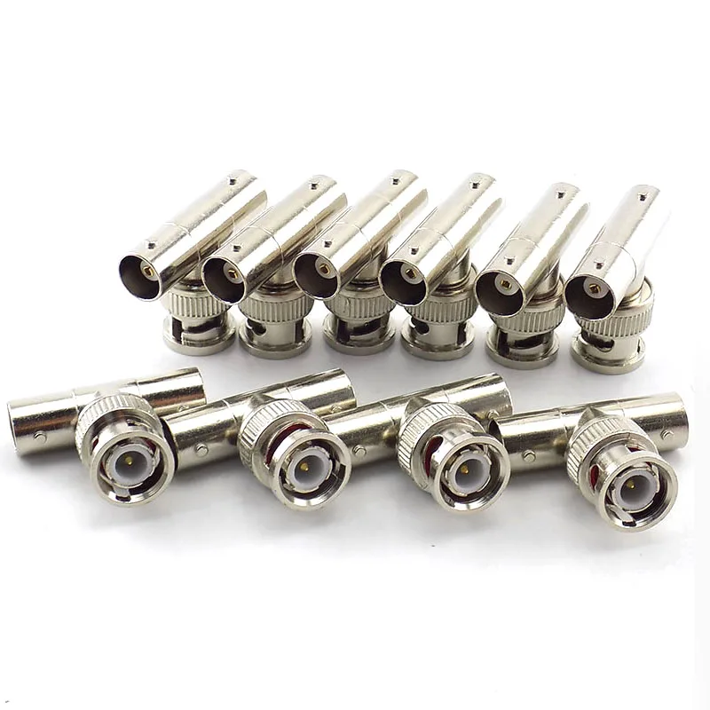 10pcs BNC Connector 1 Male to 2 Female Ends Coupler Adapter for CCTV IP Camera Security System
10pcs BNC Connector 1 Male to 2 Female Ends Coupler Adapter for CCTV IP Camera Security System
