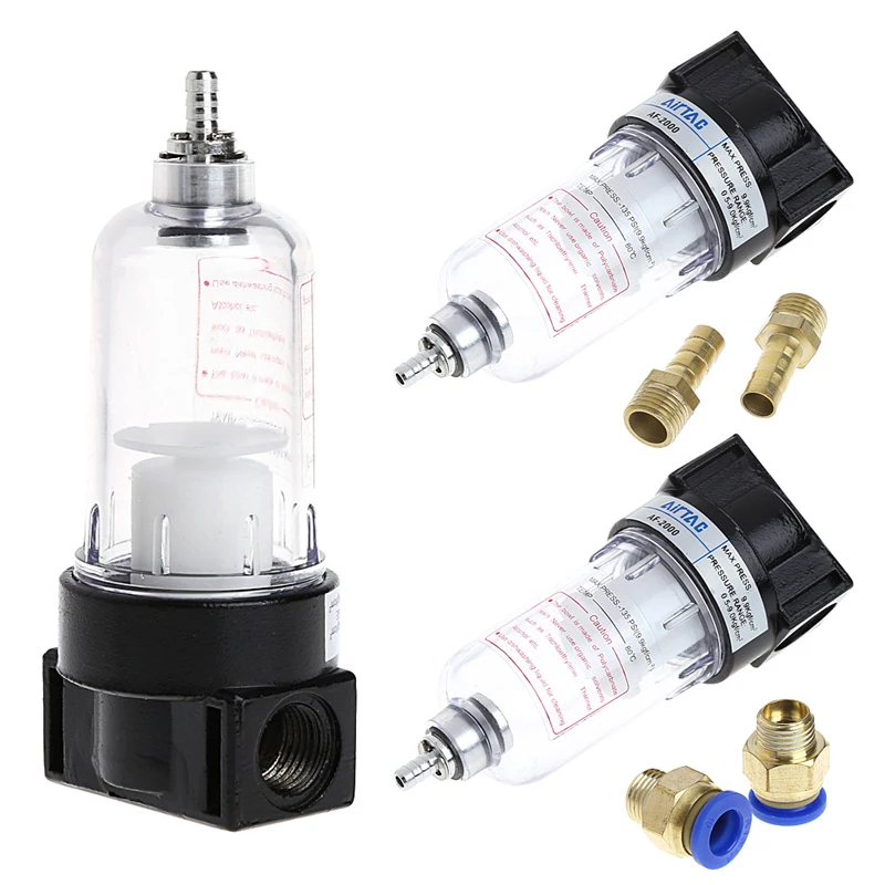 Pneumatic Air Filter Source Treatment for Compressor Oil Water Separation AF2000 
Pneumatic Air Filter Source Treatment for Compressor Oil Water Separation AF2000