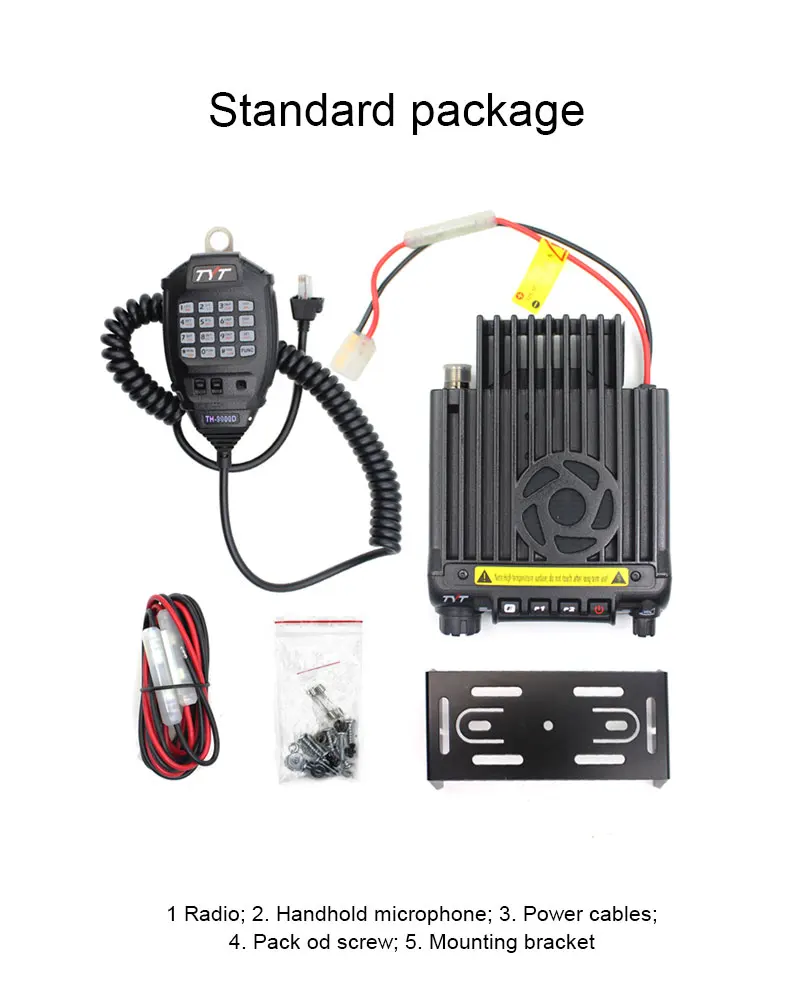 Latest Version TYT TH-9000D Car Mobile Radio 200CH 60W 136-174Mhz 220-260Mhz 400-490Mhz High Power Walkie Talkie Ham 
Latest Version TYT TH-9000D Car Mobile Radio 200CH 60W 136-174Mhz 220-260Mhz 400-490Mhz High Power Walkie Talkie Ham