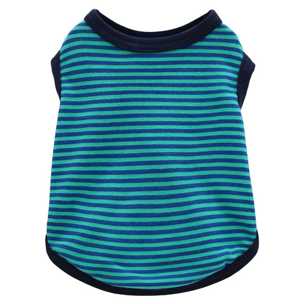 Cute Stripe Cotton Dogs Cats Vest Pet Clothes For Small Dogs Summer Chihuahua Tshirt Puppy Outfit Yorkshire Terrier Pet Costume
Cute Stripe Cotton Dogs Cats Vest Pet Clothes For Small Dogs Summer Chihuahua Tshirt Puppy Outfit Yorkshire Terrier Pet Costume