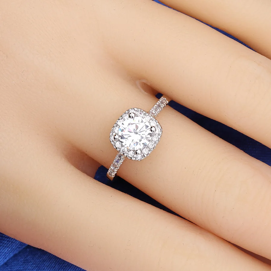 Cubic Zirconia Square Rings For Women Fashion Silver Wedding Rings Female Finger Ring Anel Jewelry Bright Diamond Party Gift
Cubic Zirconia Square Rings For Women Fashion Silver Wedding Rings Female Finger Ring Anel Jewelry Bright Diamond Party Gift