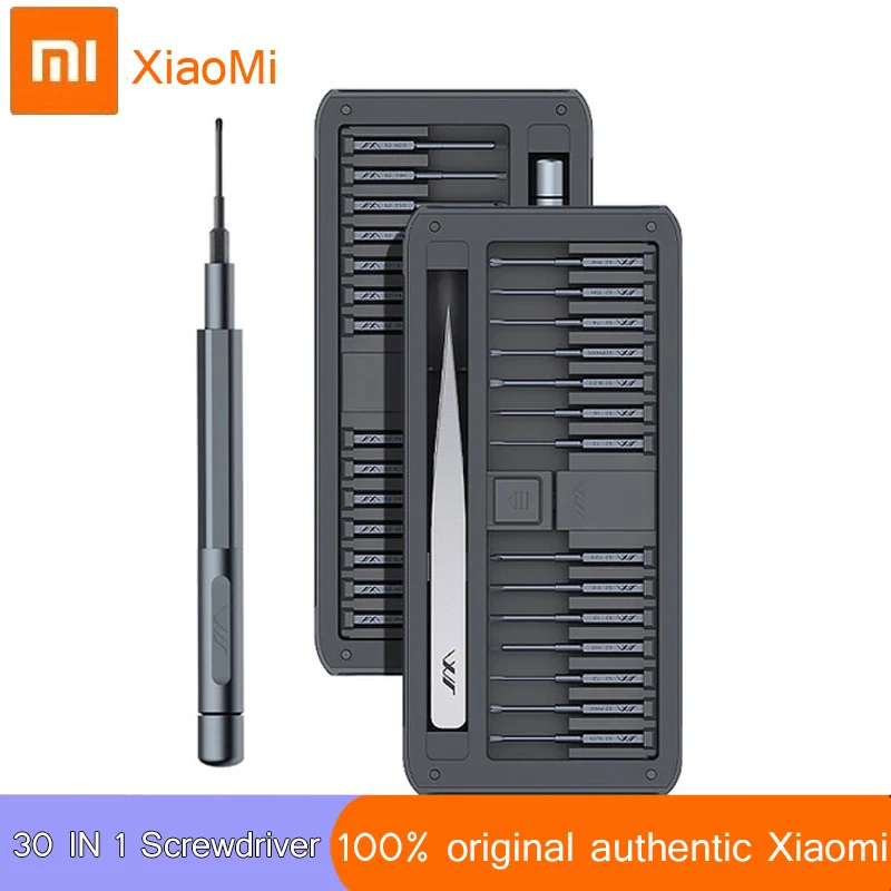 Original Xiaomi Mijiai 30 IN 1 Screwdriver Multi-purpose Precision Kit Repair Tool Screw Driver Set Tweezers Aluminum Alloy
Original Xiaomi Mijiai 30 IN 1 Screwdriver Multi-purpose Precision Kit Repair Tool Screw Driver Set Tweezers Aluminum Alloy
