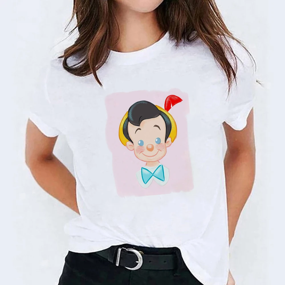 Футболка Kawaii с рисунком Пиноккио, женская футболка с коротким рукавом, повседневные топы с графическим рисунком, футболка унисекс, летние ф...
Футболка Kawaii с рисунком Пиноккио, женская футболка с коротким рукавом, повседневные топы с графическим рисунком, футболка унисекс, летние ф...