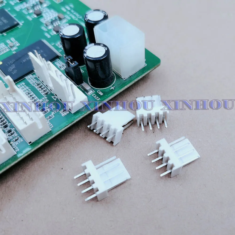 Штырьковый разъем 2510-AW KF2510 штырьковый 2 54 мм 4Pin для майнинга ASIC Antminer S9 L3 + Innosilicon A9