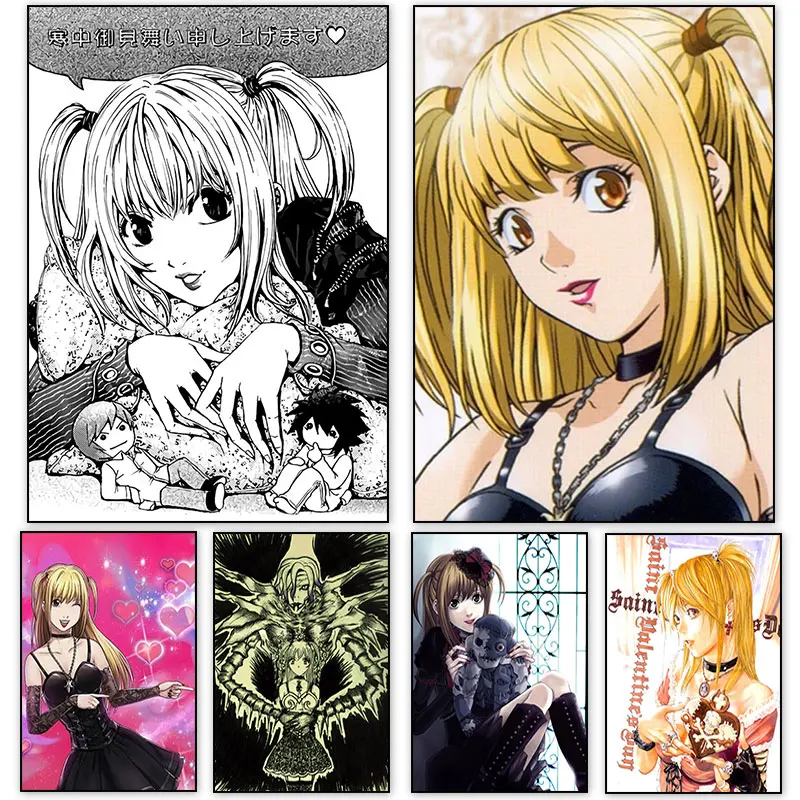DEATH NOTE Misa Amane Wall Art Anime Canvas Painting Posters Prints Children Room Decoration Canvas Pictures Home Decor No Frame
DEATH NOTE Misa Amane Wall Art Anime Canvas Painting Posters Prints Children Room Decoration Canvas Pictures Home Decor No Frame