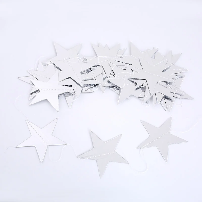 22PC/lot 4M Paper Banner Gold/Silver/Blue/Pink Glitter Star Paper Garland Banner Birthday/Wedding Party Home Decoration Supplies
22PC/lot 4M Paper Banner Gold/Silver/Blue/Pink Glitter Star Paper Garland Banner Birthday/Wedding Party Home Decoration Supplies