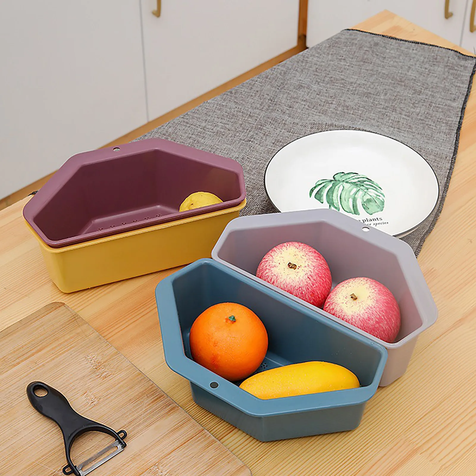 Kitchen Triangular Sink Strainer Drain Leaking Basket Triangular Kitchen Waste Leaking Basket Sink Shelf Drainer Basket Tools
Kitchen Triangular Sink Strainer Drain Leaking Basket Triangular Kitchen Waste Leaking Basket Sink Shelf Drainer Basket Tools