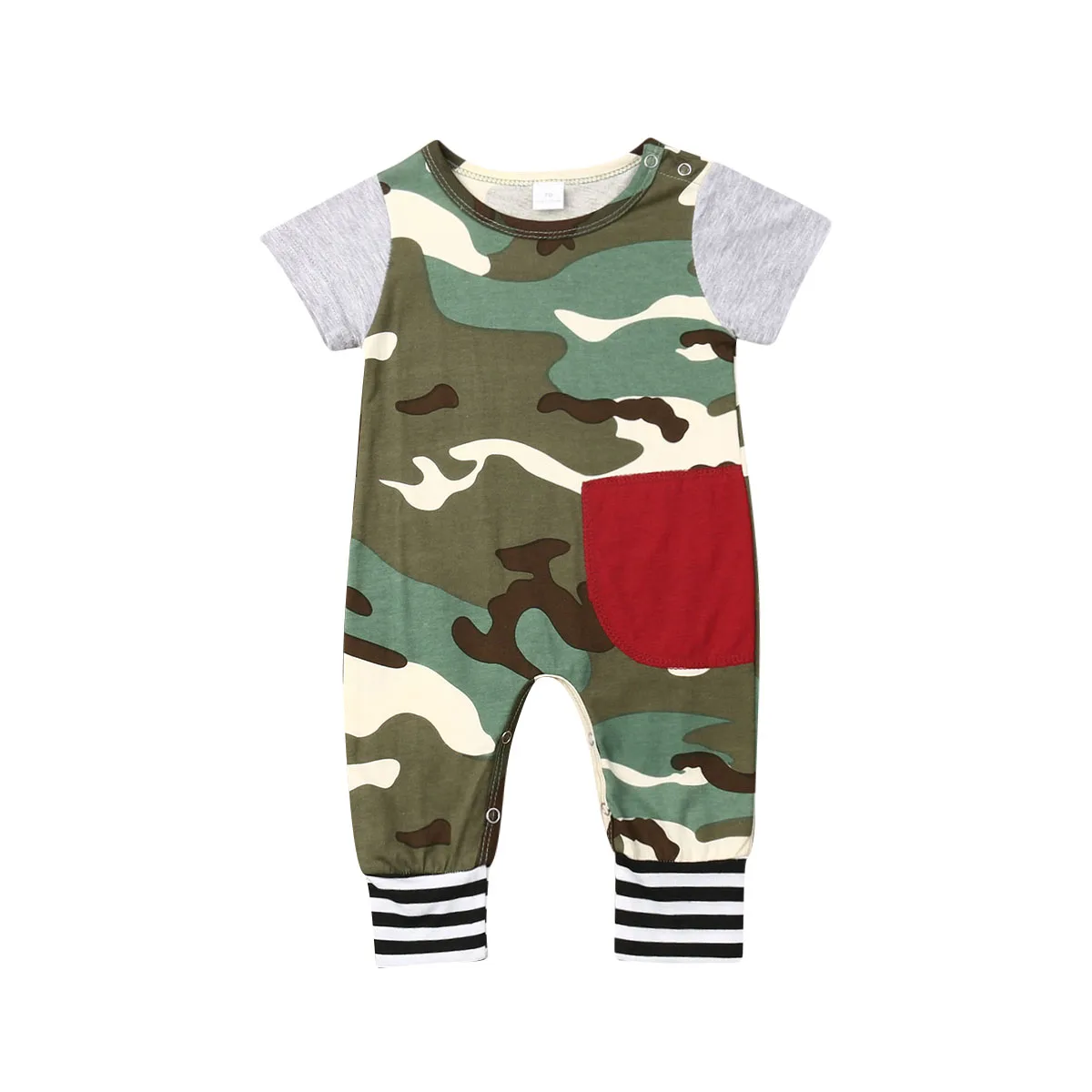 0-18M Fashion Newborn Baby Boy Girl Short Sleeve Camouflage Romper Jumpsuit Playsuit Outfits Baby Clothes
0-18M Fashion Newborn Baby Boy Girl Short Sleeve Camouflage Romper Jumpsuit Playsuit Outfits Baby Clothes