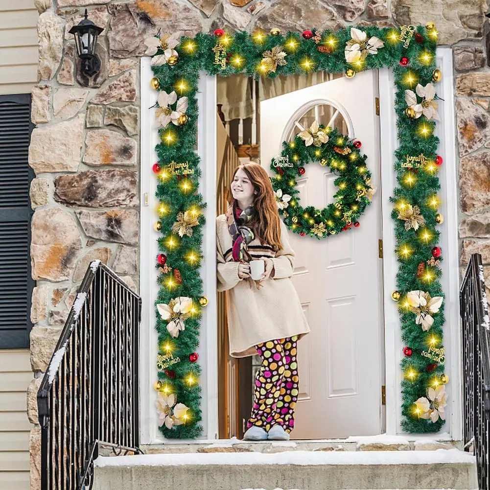 Christmas Cane Christmas Wreath LED Wreath Wreath Wreath Ornaments Christmas Door Decoration Tree Home Decorations
Christmas Cane Christmas Wreath LED Wreath Wreath Wreath Ornaments Christmas Door Decoration Tree Home Decorations