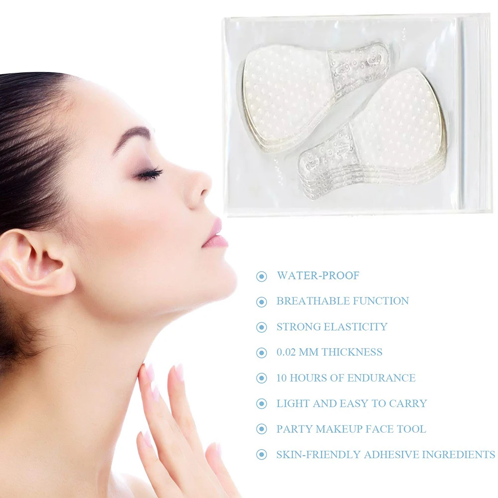 40Pcs / Set Invisible Thin Face Facial Stickers Facial Line Wrinkle Flabby Skin V Shape Face Lift Tape For Face Waterproof
40Pcs / Set Invisible Thin Face Facial Stickers Facial Line Wrinkle Flabby Skin V Shape Face Lift Tape For Face Waterproof