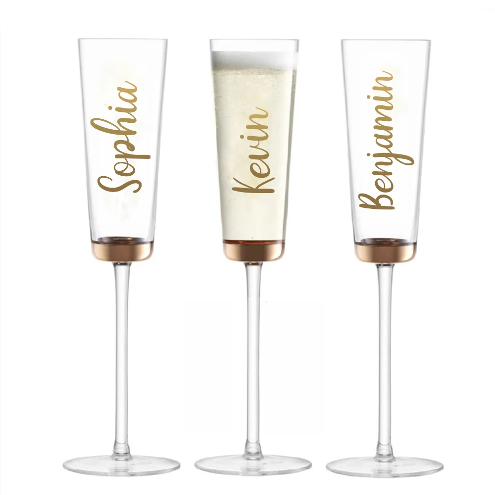 Party Glasses Sticker Custom Name Cup Decor For Wedding Champagne Glasses Wall Decal Newly Weds Party Banquet Toasting HY998
Party Glasses Sticker Custom Name Cup Decor For Wedding Champagne Glasses Wall Decal Newly Weds Party Banquet Toasting HY998