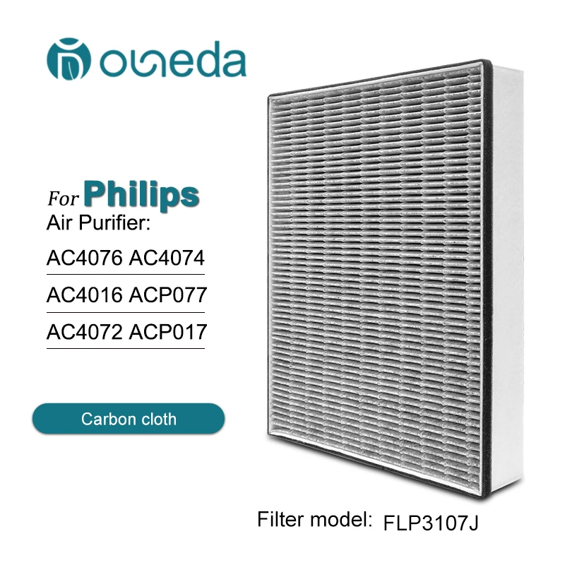

Hepa&Carbon Composite filter Replacement FY3107 for Philips air Purifier AC4076 AC4074 AC4016 ACP077 AC4072 ACP017
