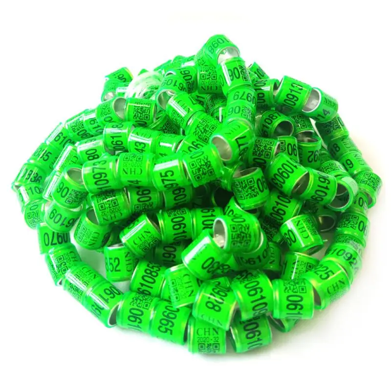 50Pcs Aluminum Bird Foot Rings Racing Pigeon Leg Clips Identify Number Bands
50Pcs Aluminum Bird Foot Rings Racing Pigeon Leg Clips Identify Number Bands