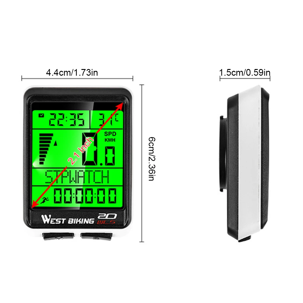 Waterproof Bicycle Computer With Backlight Wireless Wired Bicycle Computer Bike Speedometer Odometer Bike Stopwatch
Waterproof Bicycle Computer With Backlight Wireless Wired Bicycle Computer Bike Speedometer Odometer Bike Stopwatch