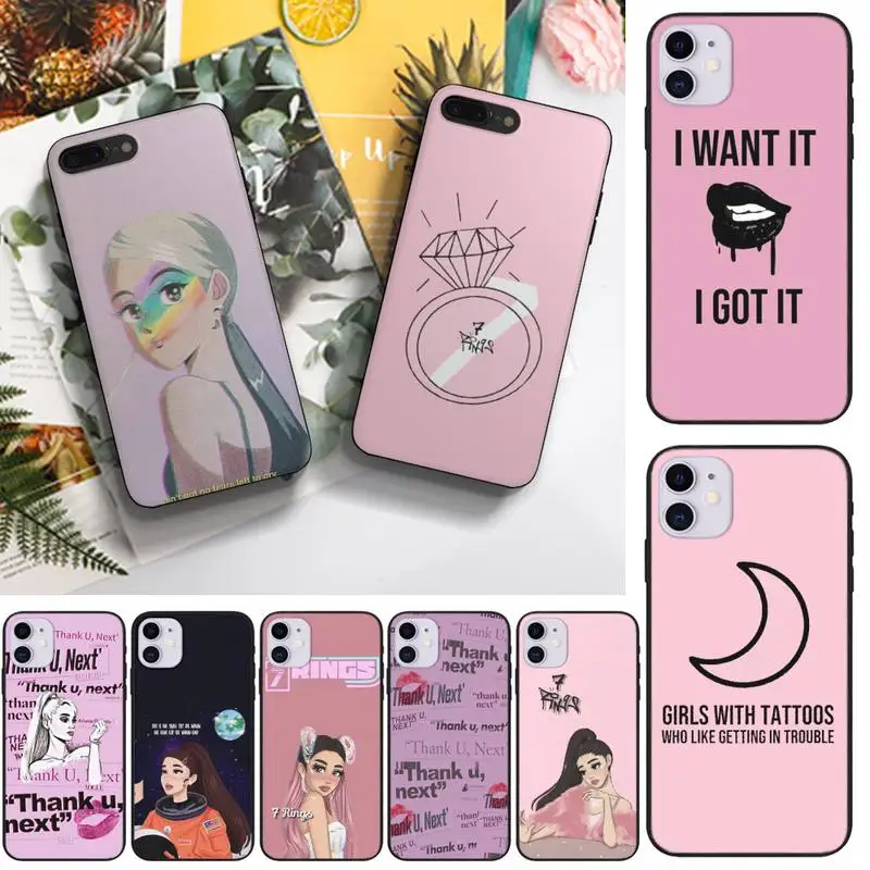 Fashion Ariana Grande 7 Rings Soft Silicone Phone Case Fundas Shell Cover For Samsung S10 S20 Fe Lite S21 S30 ULTRA Plus 5G
Fashion Ariana Grande 7 Rings Soft Silicone Phone Case Fundas Shell Cover For Samsung S10 S20 Fe Lite S21 S30 ULTRA Plus 5G
