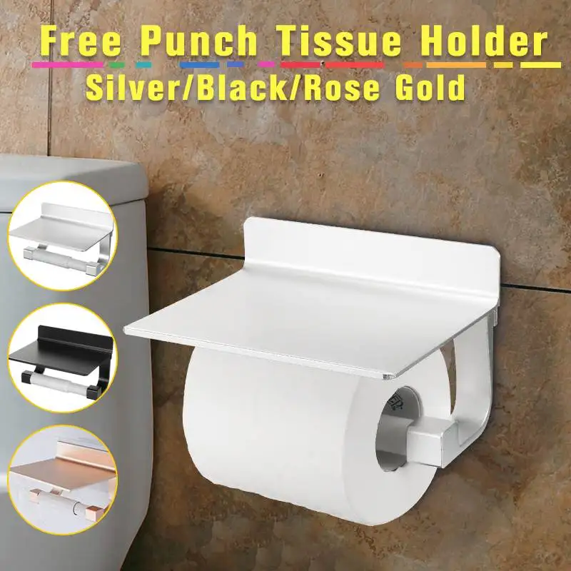 Bathroom Toilet Towel Paper Holder Phone Holder WC Wall Mount Rolhouder Paper Holder With Shelf Towel Rack Tissue Boxes Rack
Bathroom Toilet Towel Paper Holder Phone Holder WC Wall Mount Rolhouder Paper Holder With Shelf Towel Rack Tissue Boxes Rack