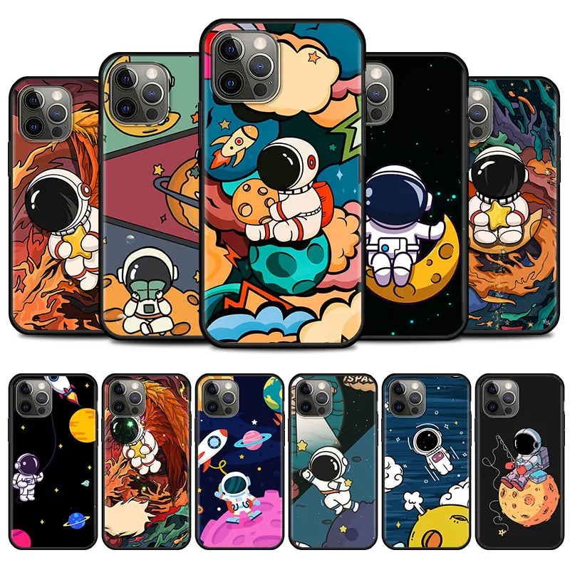 Silicone Soft Phone Case Cover for iPhone 8 7 12 13 11 Pro MAX XS XR X 6 6S Plus XS MAX SE 2020 Luxury Shell Star Astronaut Cute
Silicone Soft Phone Case Cover for iPhone 8 7 12 13 11 Pro MAX XS XR X 6 6S Plus XS MAX SE 2020 Luxury Shell Star Astronaut Cute