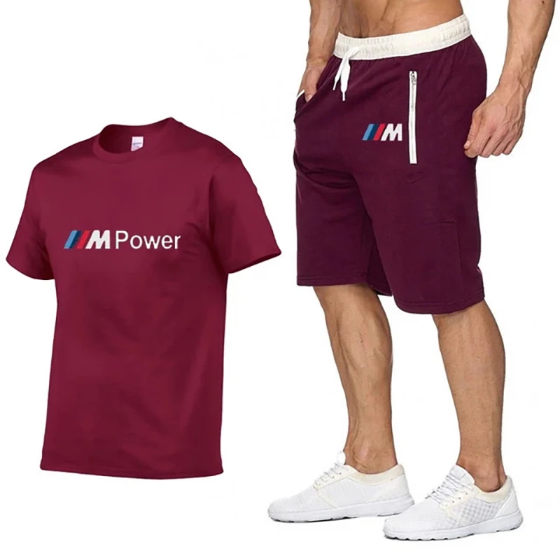 2021 BMW M Shorts Sports T-Shirt Fashion Summer Men's Cotton T-Shirt + Shorts Casual Suit Sportswear Men's Wear
2021 BMW M Shorts Sports T-Shirt Fashion Summer Men's Cotton T-Shirt + Shorts Casual Suit Sportswear Men's Wear