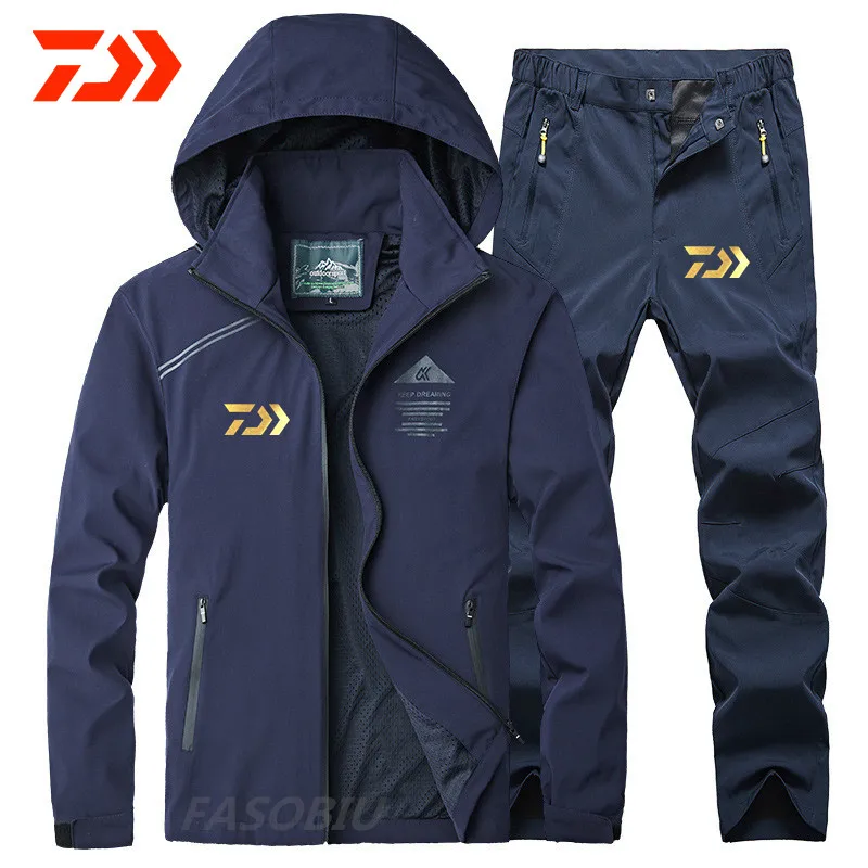 Daiwa Outdoor Hiking Fishing Jacket for Pants Men's Waterproof Trekking Fishing Sports Suit Spring Autumn Thin Fishing Clothes
Daiwa Outdoor Hiking Fishing Jacket for Pants Men's Waterproof Trekking Fishing Sports Suit Spring Autumn Thin Fishing Clothes