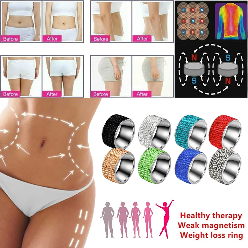 2021 New Fashion Eigth Rows Diamond Crystal Magnetic Jewelry Therapy Healthcare Slimming Healthy Weight Loss Titanium Steel Ring
2021 New Fashion Eigth Rows Diamond Crystal Magnetic Jewelry Therapy Healthcare Slimming Healthy Weight Loss Titanium Steel Ring