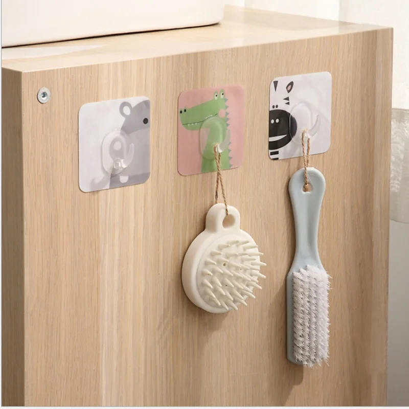 Seamless Storage Hook Cartoon Animal Kitchen Wall Mount For Home Adhesive Power Cord Socket Hanger Sticky Bathroom
Seamless Storage Hook Cartoon Animal Kitchen Wall Mount For Home Adhesive Power Cord Socket Hanger Sticky Bathroom