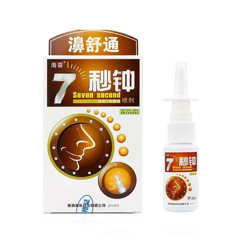 20ml Spray Nasal Cure Rhinitis Sinusitis Nose Spray Bottle Chinese Traditional Medical Herb Anti-snore Apparatus Health Care
20ml Spray Nasal Cure Rhinitis Sinusitis Nose Spray Bottle Chinese Traditional Medical Herb Anti-snore Apparatus Health Care