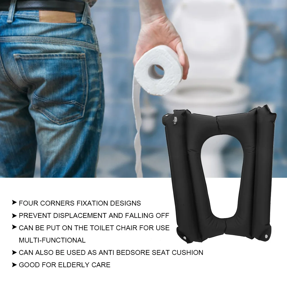 Elderly Care Anti Bedsore Toilet Seat Pad Inflatable Washable PVC Sitting Hemorrhoid Seat Cushion Braces Supports Health Care
Elderly Care Anti Bedsore Toilet Seat Pad Inflatable Washable PVC Sitting Hemorrhoid Seat Cushion Braces Supports Health Care