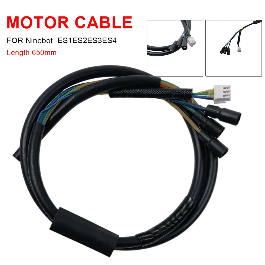 Motor Cables for Ninebot ES1 ES2 ES3 ES4 Electric Scooter Motor Wires Electric Bicycle Replacement Accessories Practical
Motor Cables for Ninebot ES1 ES2 ES3 ES4 Electric Scooter Motor Wires Electric Bicycle Replacement Accessories Practical