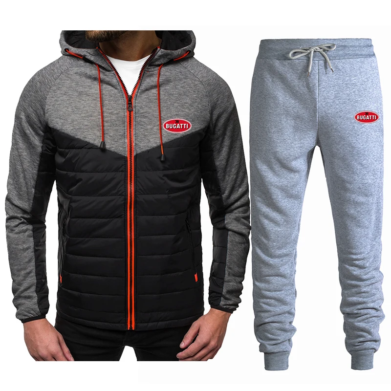 2021 new BUGATTI car logo zipper sweatshirt sports comfortable printing hoodie + pants suit men
2021 new BUGATTI car logo zipper sweatshirt sports comfortable printing hoodie + pants suit men