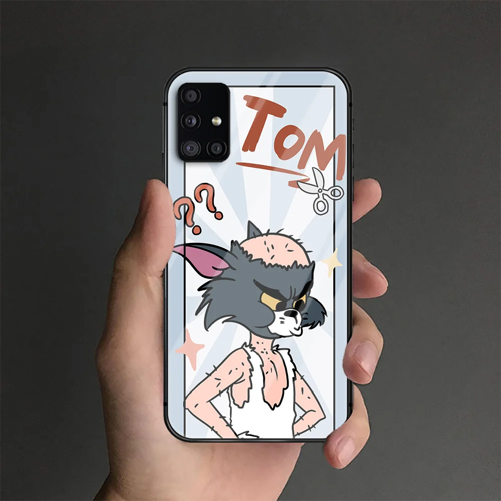 Cartoon Tom Couple Jerry Phone Tempered Glass Case Cover For Samsung Galaxy A M 10 12 20 20E 21 21S 30 30S 31 40 50 51 70 71 
Cartoon Tom Couple Jerry Phone Tempered Glass Case Cover For Samsung Galaxy A M 10 12 20 20E 21 21S 30 30S 31 40 50 51 70 71