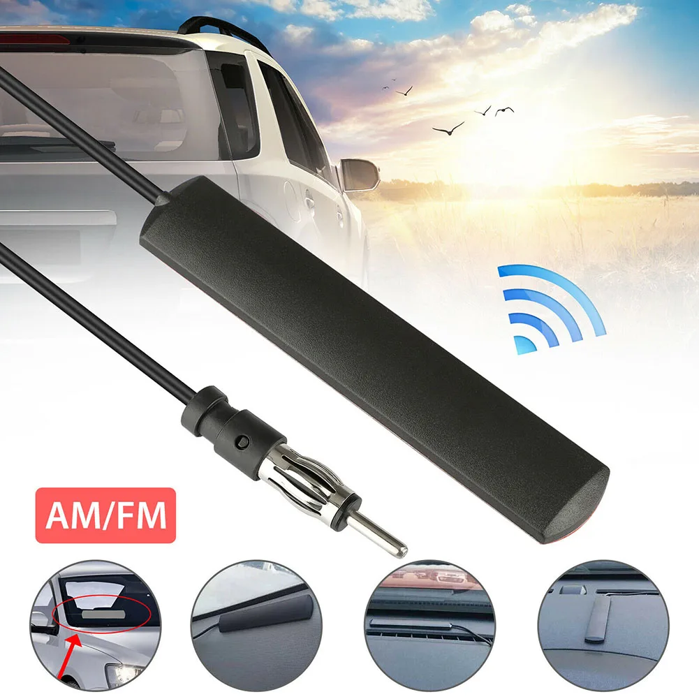 Car Radio Stereo Hidden Antenna FM AM Signal Amplifier Amp Easy To Install With 3-meter Cable Adhesive For Car Motorcycle Boat
Car Radio Stereo Hidden Antenna FM AM Signal Amplifier Amp Easy To Install With 3-meter Cable Adhesive For Car Motorcycle Boat