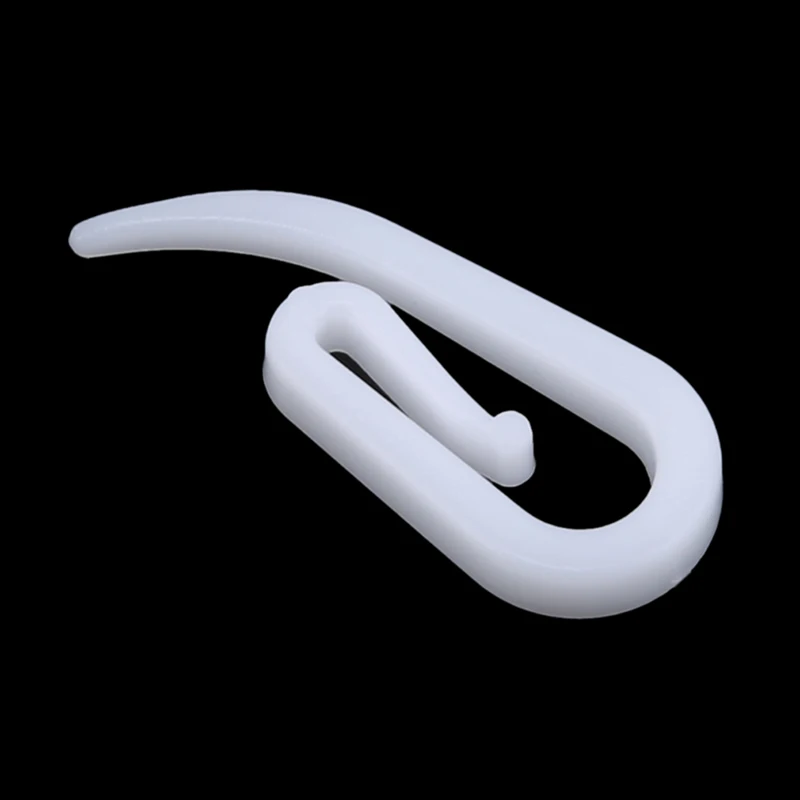 100pcs/pack Curtain Plastic Hook Curtain Hook Buckle White Plastic Curtain Hook Curtain Accessories
100pcs/pack Curtain Plastic Hook Curtain Hook Buckle White Plastic Curtain Hook Curtain Accessories
