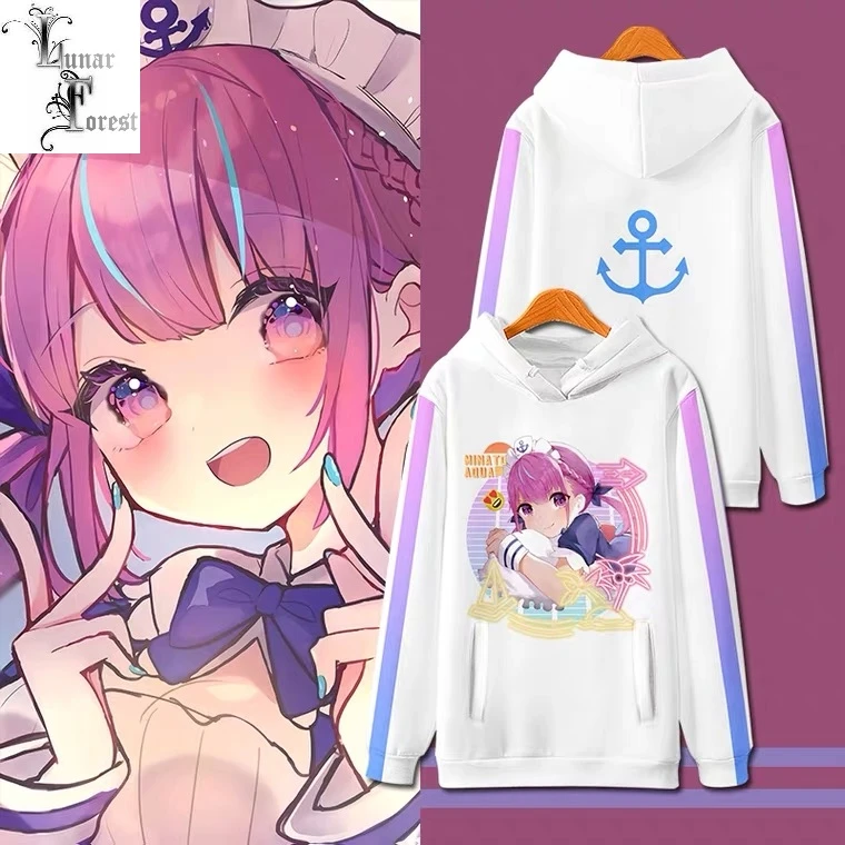 2021 VTuber Minato Aqua 3D Printing Men/Women Autumn Popular Fashion Hoodies Sweatshirt Long Sleeves Pollover Clothes
2021 VTuber Minato Aqua 3D Printing Men/Women Autumn Popular Fashion Hoodies Sweatshirt Long Sleeves Pollover Clothes